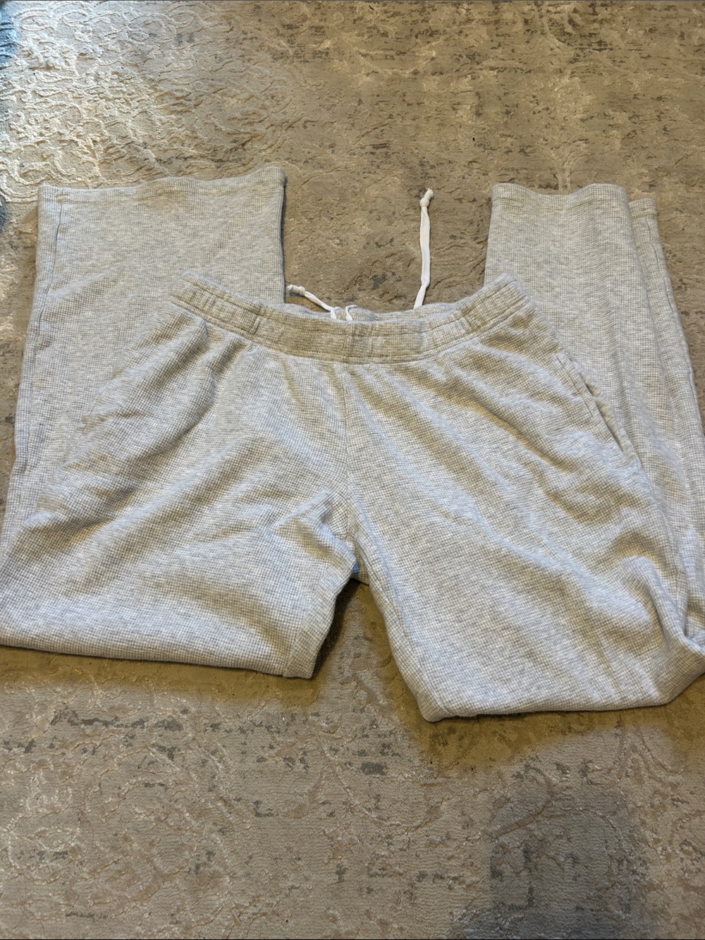 Brandy Melville Waffle Knit Sweatpants SUPER COMFY